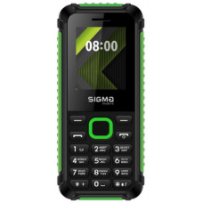 Мобильный телефон Sigma mobile X-style 18 Track Dual Sim Black/Green