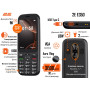Мобiльний телефон 2E E350 Black (694743656879)