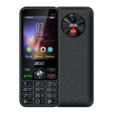 Мобiльний телефон 2E E280 2025 Dual Sim Black + батарея (794300868957)