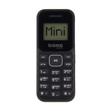 Мобильный телефон Sigma mobile X-style 14 Mini Dual Sim Black/Green