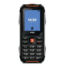 Мобiльний телефон Ergo E182 Dual Sim Black Orange