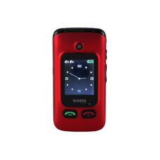 Мобiльний телефон Sigma mobile Comfort 50 Shell Duo Type-C Dual Sim Red/Black (4827798212516)
