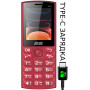 Мобiльний телефон 2E E240 2025 Dual Sim Red (794300867219)