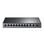 Коммутатор TP-Link TL-SG1210MP (9хGE PoE+, 1xSFP/GE, 1xGE, max PoE 123W)