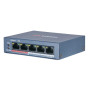 Коммутатор Hikvision DS-3E0105P-E/M(B)