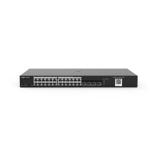 Коммутатор Ruijie Reyee RG-NBS3100-24GT4SFP-P (24xGE PoE+, 4xSFP, max PoE 370W, 19-inch Rack-mountable Stell Case, Ruijie Cloud, L2)