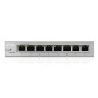 Коммутатор ZYXEL GS1200-8 (GS1200-8-EU0101F) (8xGE,металл, настольный, бесшумный, WebSmart)