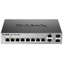 Коммутатор D-Link DGS-1100-10/ME (8*1Гбит, 2хSFP, easysmart)