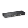 Коммутатор ZYXEL GS1920-24HPv2 (GS192024HPV2-EU0101F) (24xGE PoE, 4xGE/SFP, Smart, NebulaFlex, Max PoE 385W)