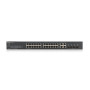 Коммутатор ZYXEL GS1920-24HPv2 (GS192024HPV2-EU0101F) (24xGE PoE, 4xGE/SFP, Smart, NebulaFlex, Max PoE 385W)