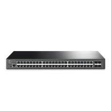 Коммутатор TP-Link TL-SG3452 (48xGE, 4xSFP+ 10G, 1xRJ45 console, 1xmicroUSB console, Omada, L2)