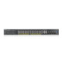 Коммутатор ZYXEL GS2220-28HP (GS2220-28HP-EU0101F) (24xGE, 4xGE/SFP, NebulaFlex Pro, max PoE 375W, L2+)