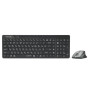 Комплект (клавіатура, мишка) бездротовий A4Tech Fstyler FG2400 Air Black