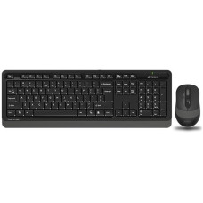 Комплект (клавіатура, мишка) бездротовий A4Tech FG1010S Black/Grey