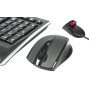 Комплект (клавиатура, мышь) беспроводной A4Tech 9300F Black USB