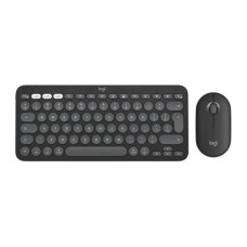 Комплект (клавіатура, миша) бездротовий Logitech Pebble 2 Combo for Mac Graphite (920-012244)