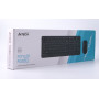 Комплект (клавиатура, мышь) беспроводной A4Tech FG1012 Black USB