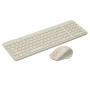 Комплект (клавіатура, мишка) бездротовий A4Tech Fstyler FG2400 Air Beige