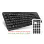 Комплект (клавіатура, миша) REAL-EL Standard 504 Kit Black (EL123100037)