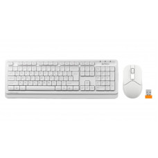 Комплект (клавиатура, мышь) беспроводной A4Tech FG1012 White USB