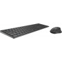 Комплект (клавіатура, мишка) бездротовий Rapoo 9800M Wireless Dark Grey