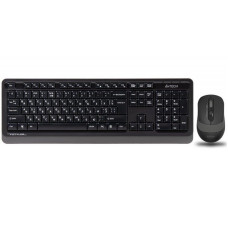 Комплект (клавиатура, мышь) беспроводной A4Tech FG1010 Black/Grey USB