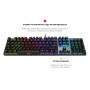 Комплект (клавиатура, мышь) Motospeed CK888 Outemu Blue (mtck888mb) Silver/Black USB
