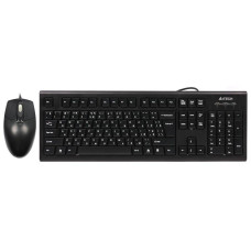Комплект (клавиатура, мышь) A4Tech KRS-8572 Black USB