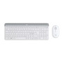 Комплект (клавіатура, мишка) бездротовий Logitech MK470 White USB (920-009205)