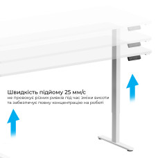 Комп`ютерний стіл OfficePro ODE1880W