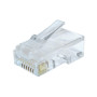 Коннектор RJ 45 Cablexpert (LC-8P8C-002/50) 8P8C, Cat.6, с золоченными контактами (50 шт/уп)