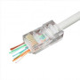 Коннектор Cablexpert RJ45 cat.5e UTP 8P8C (сквозное отв., позолоч. конт.) 50 шт (LC-PTU-01/50)