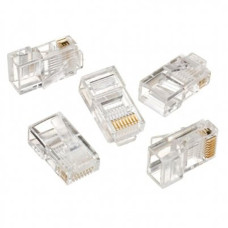 Коннектор RJ 45 Cablexpert (LC-8P8C-001/10) с золоченными контактами (10 шт/уп)