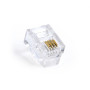 Коннектор RJ11/RJ14 Cablexpert (MP-6P4C/100) 100 шт/уп