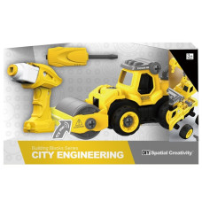 Конструктор DIY Spatial Creativity - Каток з ел. двиг. LM8012-DZ-1