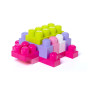 Конструктор Mega Bloks рожевий у мішку 60 деталей (DCH54)