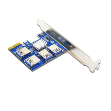 Контролер Voltronic (YT=C-PCI-Е=>4*USB3.0/23148) PCI-Е - USB 3.0, 4 порта, 5Gbps, OEM