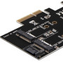 Контроллер Frime (ECF-PCIEtoSSD001.LP) PCI-E-M.2 (B&M Key) NGFF