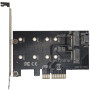 Контроллер Frime (ECF-PCIEtoSSD001.LP) PCI-E-M.2 (B&M Key) NGFF