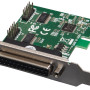 Контроллер Frime AX99100 (ECF-PCIto2S1PAX99100.LP) PCI-E-2xRS232+1xLTP
