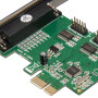 Контроллер Frime WCH382L (ECF-PCIto2S1PWCH382.LP) PCI-E-1xRS232+1xLTP