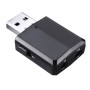 Адаптер Bluetooth 5.0 HQ-Tech ZF-169 Plus, USB power, A2DP+AVRCP, DC3.5, LED, коробка