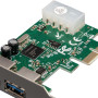 Контроллер Frime NEC720200F1 (ECF-PCIEtoUSB003.LP) PCI-E-2xUSB3.0