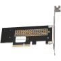 Контроллер Frime (ECF-PCIEtoSSD003.LP) PCI-E-M.2 (M Key) NVMe