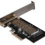 Контроллер Frime (ECF-PCIEtoSSD003.LP) PCI-E-M.2 (M Key) NVMe