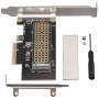 Контроллер Frime (ECF-PCIEtoSSD003.LP) PCI-E-M.2 (M Key) NVMe