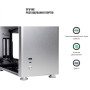 Комп.корпус QUBE A4 Сріблястий (QBA4I_WSNU3)