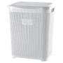 Корзина д/білизни VIOLET HOUSE 1007 Виолетта WHITE з/кр. 45 л (1007 Виолетта WHITE 45 л)
