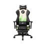 Крісло для геймерів 1stPlayer Duke Black&White&Green