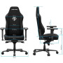 Крісло для геймерів Anda Seat Phantom 3 Size XL Black (AD18XL-52-B-F-B01)